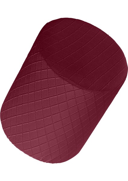 Yuvarlak Osmanlı Slipcovers Sandalye Kapak Kalın Polyester Mobilya Koruyucu Gri (Yurt Dışından) fiyatları