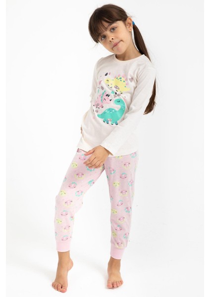 2793 Cute Animals Vanilya Kız Çocuk Pijama Takımı fiyatları