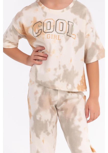 Arnetta 1808 Garson Cool Girl Fildişi Salaş Kız Çocuk Pijama Takımı fırsatları