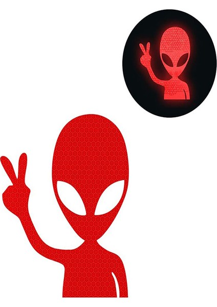 Ufo Reflektörlü Oto Sticker Yapıştırma Oto Aksesuar fiyatları