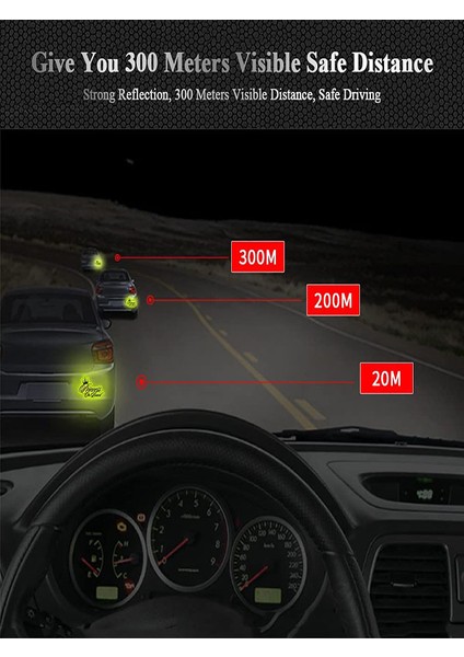 Ufo Reflektörlü Oto Sticker Yapıştırma Oto Aksesuar modelleri