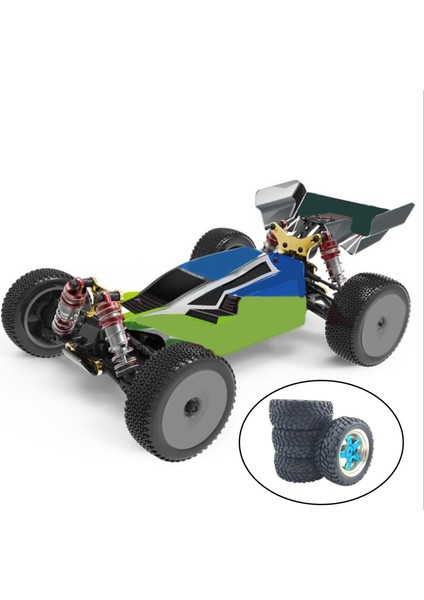 Wltoys Için Rc Araç Tire 144001 124018 124019 1/10 Rc Model Oyuncak Aksesuarları Mavi 5 Tekerlek (Yurt Dışından) modelleri