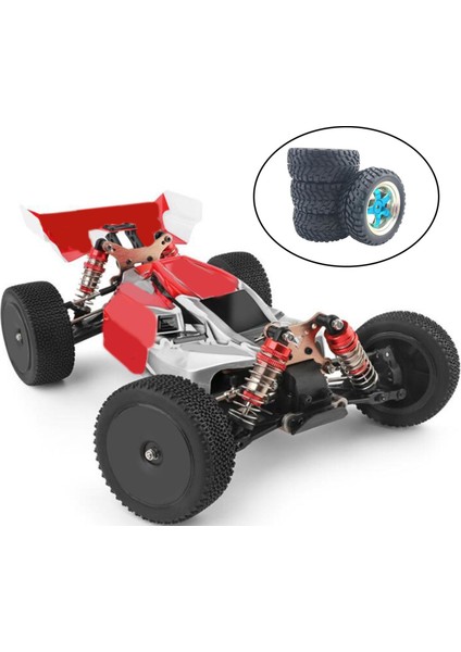 Wltoys Için Rc Araç Tire 144001 124018 124019 1/10 Rc Model Oyuncak Aksesuarları Mavi 5 Tekerlek (Yurt Dışından) indirimleri