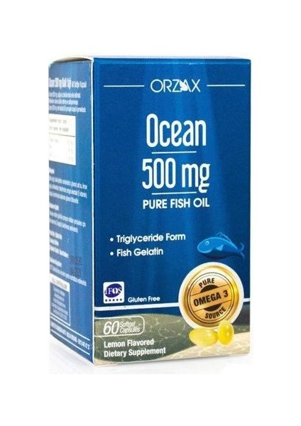 Ocean 500MG Balık Yağı 60 Kapsül fiyatları