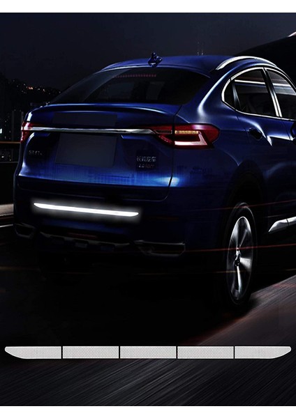 6 Parça Reflektörlü Oto Sticker Yapıştırma Oto Aksesuar