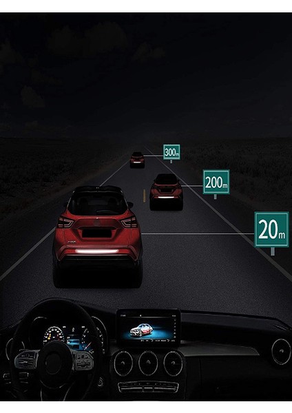 6 Parça Reflektörlü Oto Sticker Yapıştırma Oto Aksesuar fırsatları