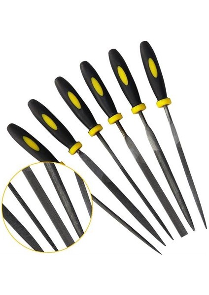 Libraton 6 Adet 18 cm 6 Li Eğe Törpü Seti 714648