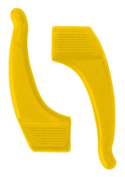 10'Lu Gözlük Silikon Kaymaz Kapak Sarı (Yurt Dışından)