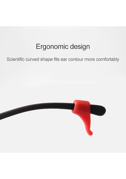 10'Lu Gözlük Silikon Kaymaz Kapak Sarı (Yurt Dışından) fırsatları