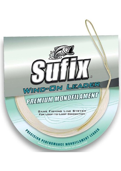 Wind-On Monoflament Leader Misina
