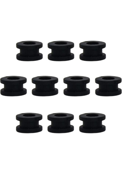 10 Parça Motosiklet Kauçuk Grommet ve Honda Cbr 954 929 600 1000 (Yurt Dışından)