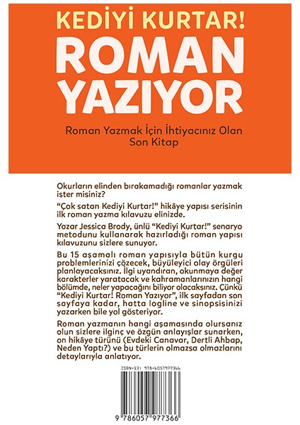 Kediyi Kurtar! Roman Yazıyor – Roman Yazmak Için Ihtiyacınız Olan Son Kitap - Jessica Brody