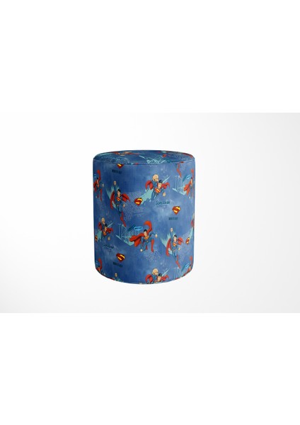 Home Blue Superman Puf fiyatları