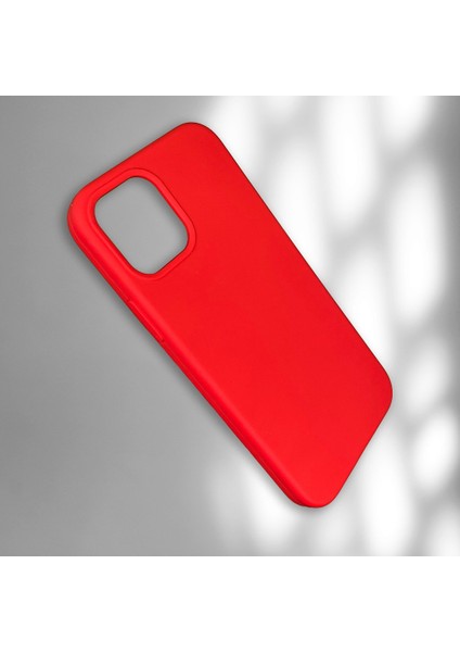 Apple iPhone 12 / 12 Pro Kırmızı Lansman Kılıf Kapak