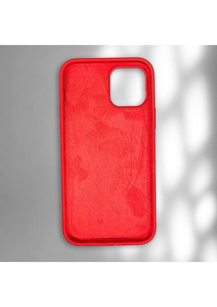 Apple iPhone 12 / 12 Pro Kırmızı Lansman Kılıf Kapak