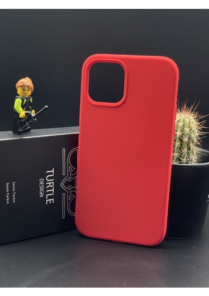Apple iPhone 12 / 12 Pro Kırmızı Lansman Kılıf Kapak