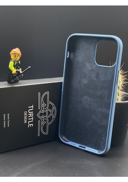 Apple iPhone 12 / 12 Pro Mavi Lansman Kılıf Kapak