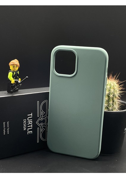 Apple iPhone 12 / 12 Pro Açık Yeşil Lansman Kılıf Kapak
