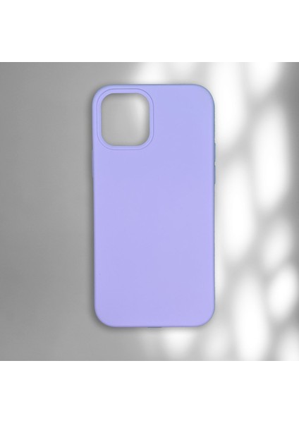 Apple iPhone 12 / 12 Pro Eflatun Lansman Kılıf Kapak