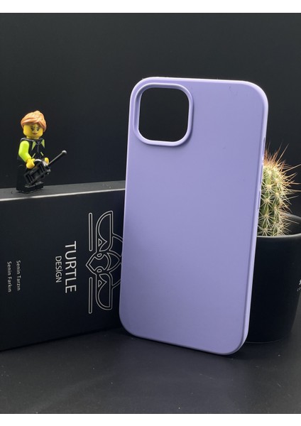 Apple iPhone 12 / 12 Pro Eflatun Lansman Kılıf Kapak
