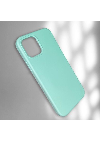 Apple iPhone 12 / 12 Pro Su Yeşili Lansman Kılıf Kapak