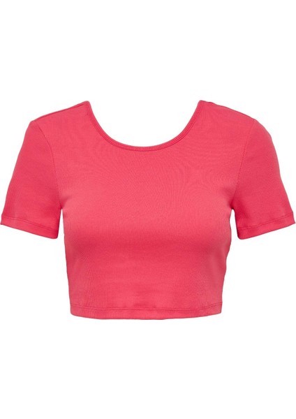 Kadın Kısa Crop Top Short - 15235303
