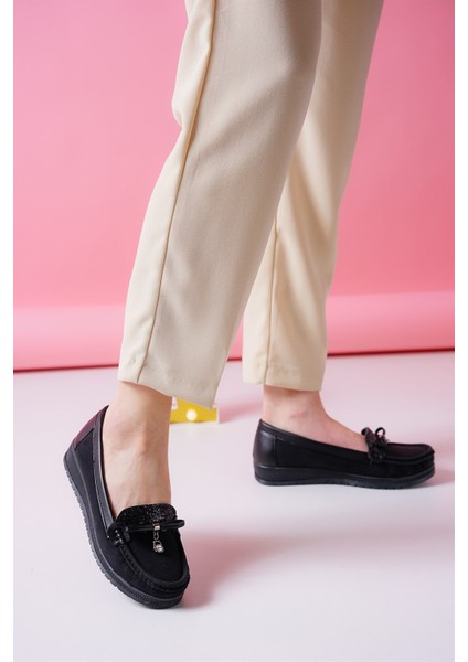 Kadın Tokalı Babet 02 Suni Deri Malzemeden Rahat Tabanlı Şık Ayakkabı fiyatları