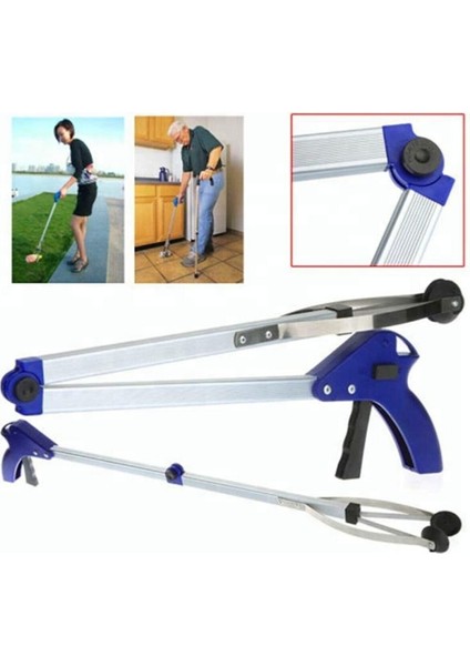 Çöp Toplama Aparatı Kıskacı 90 cm Cöp Toplama Aparatı Maske Atık Bahar Okul