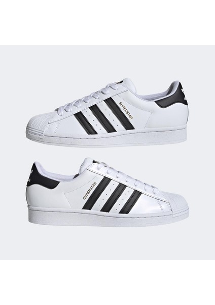 Originals Superstar Beyaz Siyah Spor Ayakkabı fırsatları