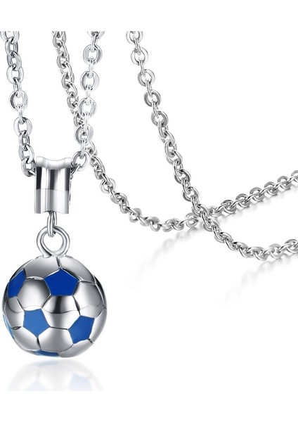 Paslanmaz Çelik Spor Futbol Kolye (Yurt Dışından)