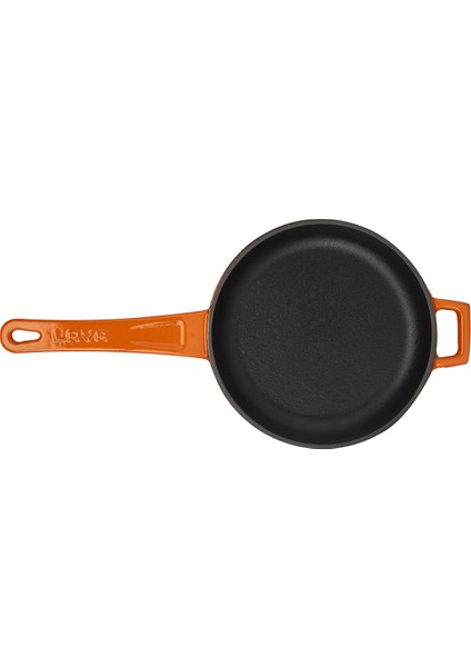 Döküm Kızartma Tavası Metal Saplı 16 cm - Turuncu fiyatları