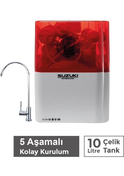 Suzukı Technology 5 Aşamalı Su Arıtma Cihazı - Beta Model