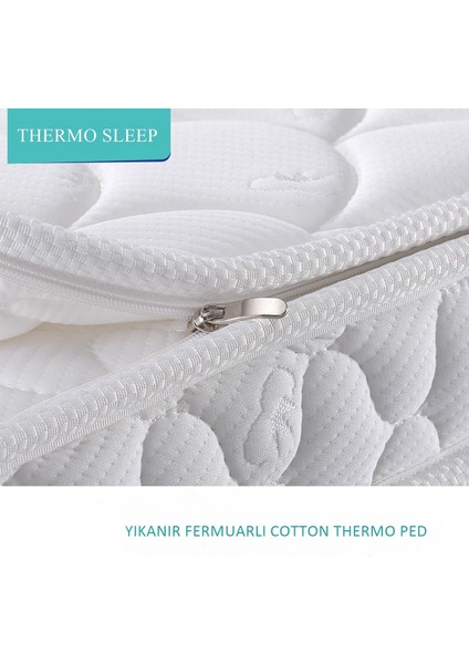 Thermo Sleep 90X180 cm Soft 15 cm Thermo Pedli Sünger Bebek Yatağı