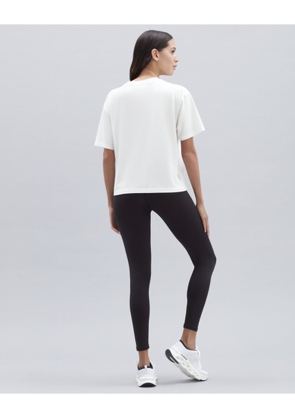 W Graphic Tee Shiny Logo Kadın Tshirt S221175-102 modelleri