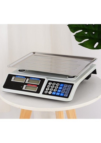 Metal Ölçüm Tartısı Elektronik Terazi Bakkal Manav Market ve Pazarcı Tartısı 40KG fiyatları