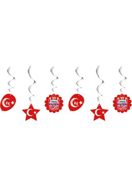 23 Nisan Kutlu Olsun Sarkıt - 23 Nisan Banner - Gösteri Banner - Bayram 23 Nisan Sarkıt Süs