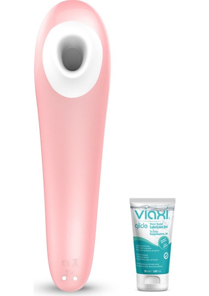 Screaming Pro 10 Modlu Emiş Yapabilen Klitoris Uyarıcı Titreşimli Şarjlı Vibratör+Jel