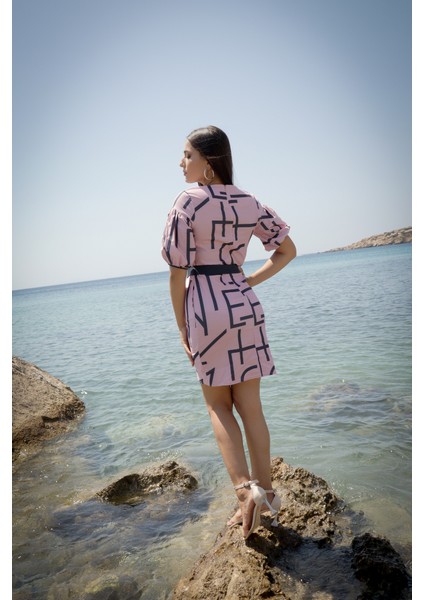 Pembe Kemerli Elbise fiyatları