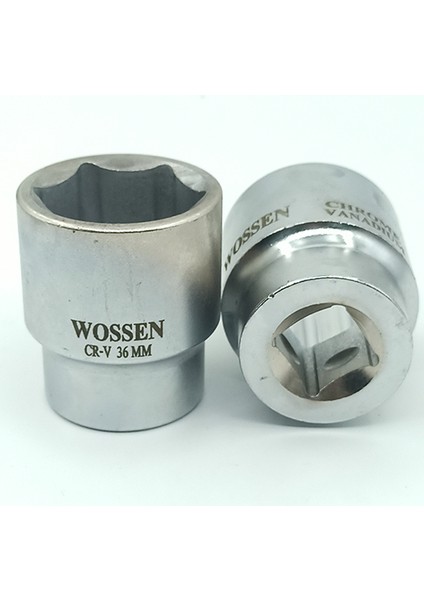 Ağır Lokma 36 mm 6 Köşe Profesyonel 3/4 Wosssen