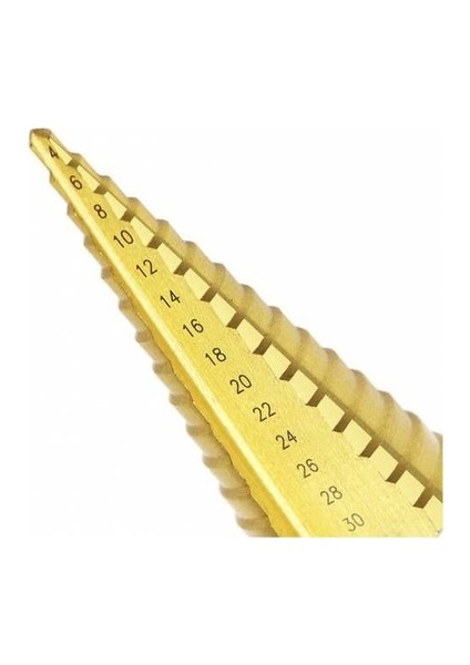 Kaliteli Paslanmaz Kademeli Matkap Ucu Sac Delme Uç 4- 32 mm modelleri
