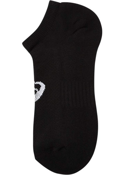 Siyah Ankle Çorap 6 Çift Yastıklı Tabana Sahip Destekleyici Yapı