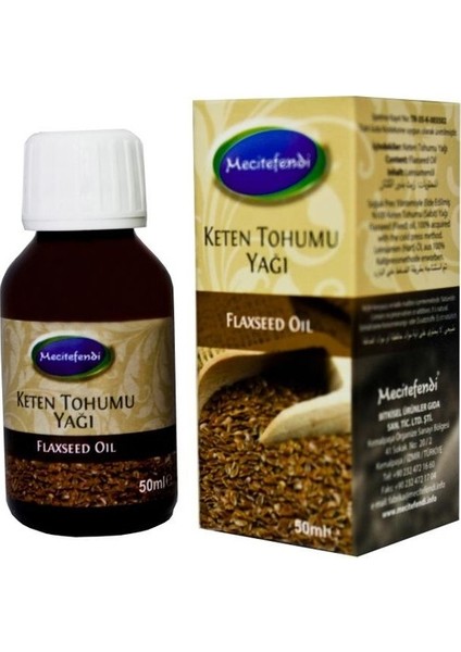 Keten Yağı 50 ml