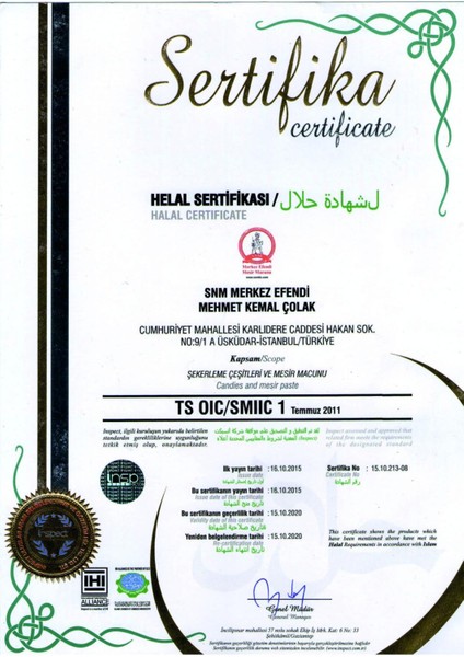 Merkez Efendi Mesir Macunu Doğal 1 Adet 950 Gr Hediyelik