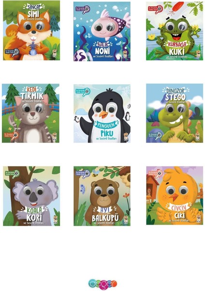 Bu Kocaman Gözler Kimin 9'lu Set Kitap