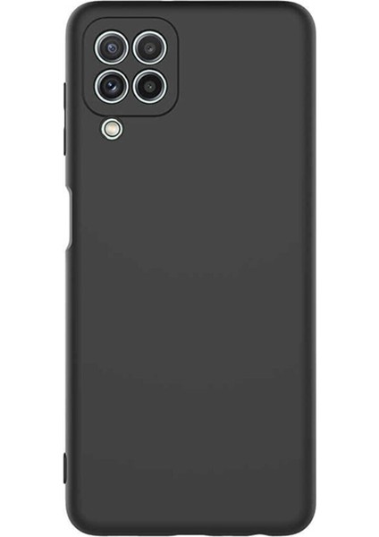 Samsung Galaxy A22 Kapak Içi Kadife Lansman Siyah Kılıf