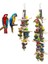 2-Piece Set Doğal Ahşap Kuş Çiğneme Oyuncaklar Blokları Papağan Yırtılma Oyuncaklar Için Best Finch Budgie Parakeets Lovebird Parakeet Kafes Aksesuarları - (Yurt Dışından) 4