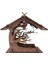 Vintage Ahşap Çekici Ahşap Birdhouse Bahçe Hediyeler Avlu Villa Balkon Kuş Besleyici Açık Bahçe Dekorasyon | Kuş Kafesleri ve yuvalar - (Yurt Dışından) 1