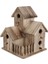 Barınakları Sağlayın Ahşap Kuş Evi Birdhouse Besleme Yuva Bahçe Backyard Balkon Kolye Swallows Kuşlar Için | Kuş Kafesleri ve yuvalar - (Yurt Dışından) 1