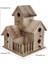 Barınakları Sağlayın Ahşap Kuş Evi Birdhouse Besleme Yuva Bahçe Backyard Balkon Kolye Swallows Kuşlar Için | Kuş Kafesleri ve yuvalar - (Yurt Dışından) 4