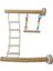Ahşap Kuş Levrek Standı Oyuncak Papağan Salıncak Tırmanma Merdiveni Birdcage Playping Spor Salonları Oyun Parkı Parakeet Cockatiel Lovebirds | Kuş Oyuncakları - (Yurt Dışından) 1